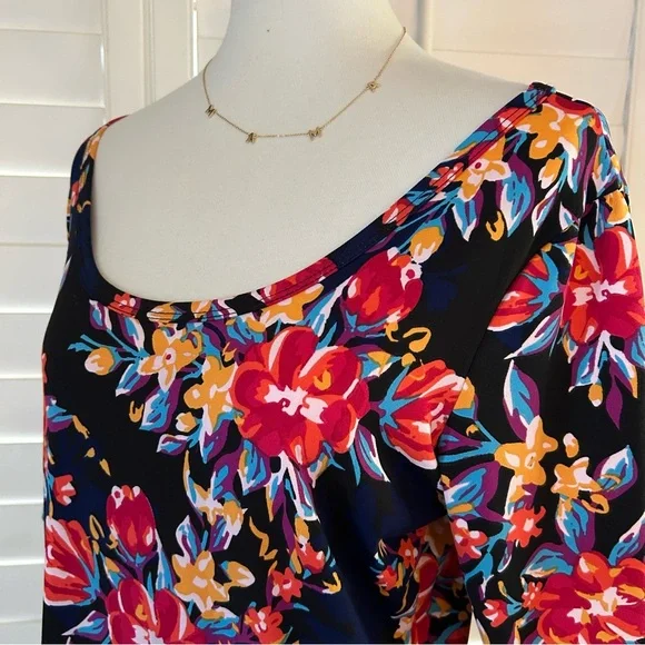 🖤LULAROE • “Ana” Maxi Dress (XL/fits 14-16) - Picture 9 of 16